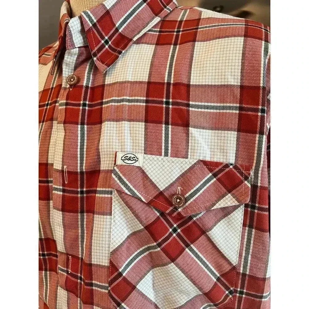 Dixxon Long Sleeve Button Up Form And Function 3x - image 1
